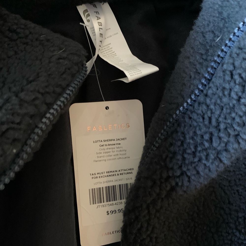 Fabletics Sherpa Jacket - image 2